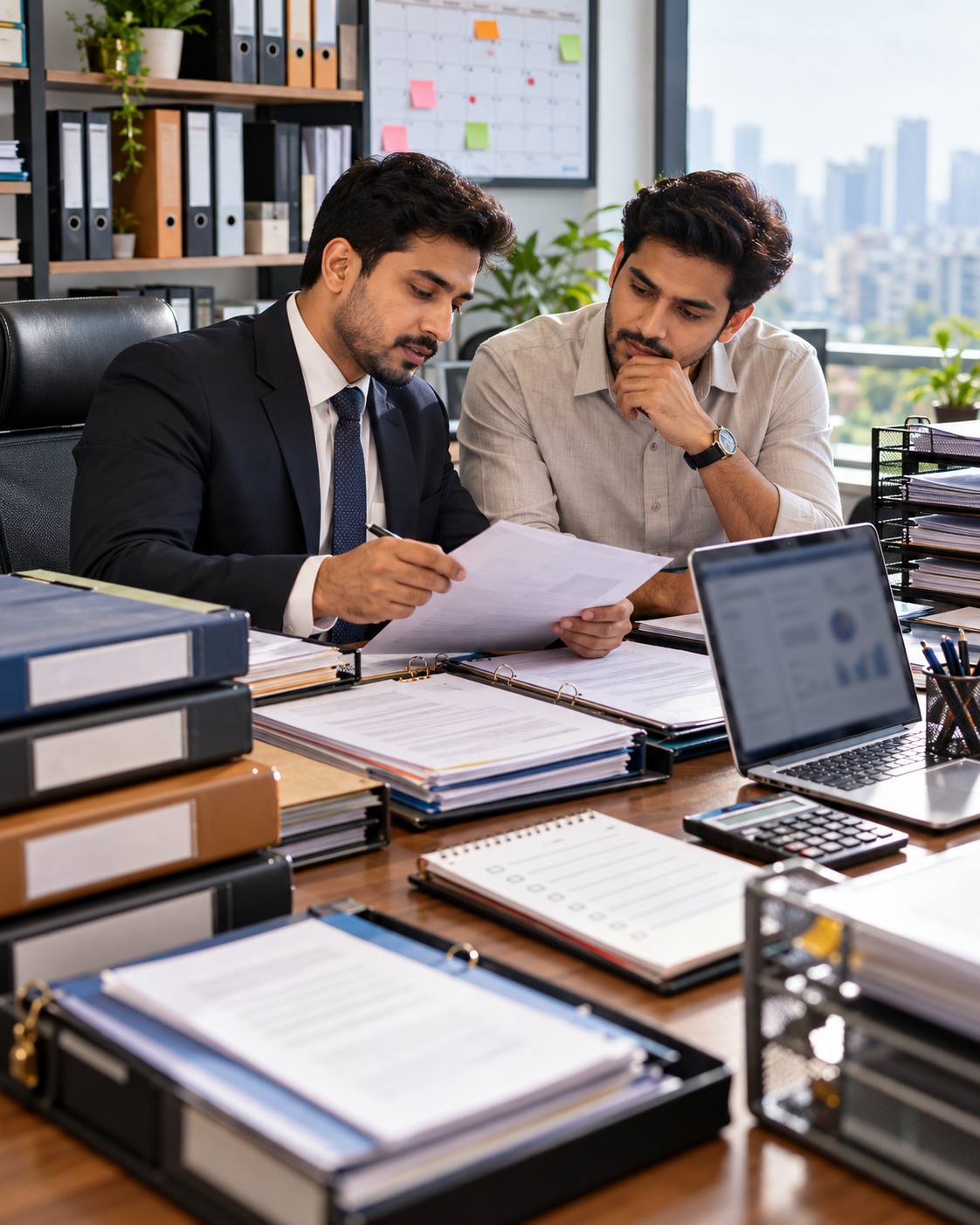 Compliance professional organising statutory filings